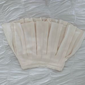 NWOT amanda uprichard pleated skirt